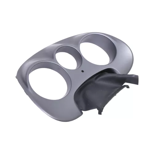 Seat Altea 5P Abdeckung Tacho Tachorahmen silber leuchtsilber Rahmen Blende (176012)