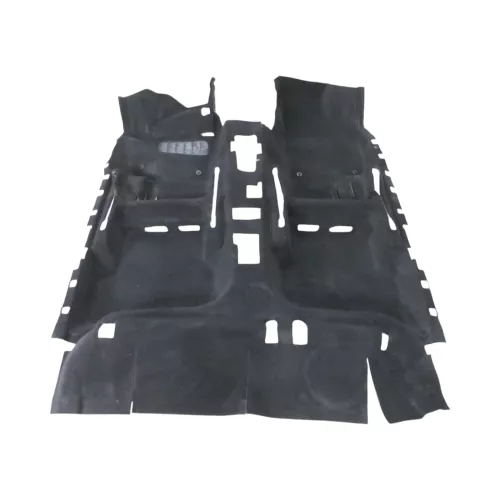 Altea 5P Teppich Innenraumteppich Innen Boden Bodenbelag schwarz