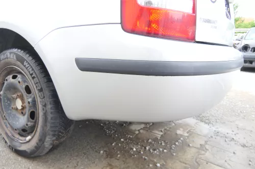 Skoda Fabia 6Y Kombi Stufenhec Stoßstange hinten Heckstoßstange grau silber LF7T (176025)