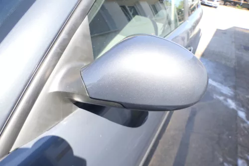 Seat Ibiza 6L elektrischer beheizter Spiegel Außenspiegel links grau LS7Z