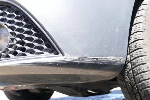 Seat Ibiza 6L Stoßstange Frontstoßstange vorne grau LS7Z ab Ende 2006 Facelift (176096)