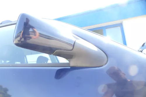 Seat Ibiz 6K Spiegel Außenspiegel Glas rechts außen mechanisch blau LA5E +Glas (176140)