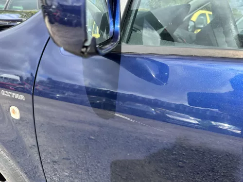 Fabia 6Y Kombi + Limousine Tür vorne links Fahrertür blau LF5U ohneAnbauteile (176173)