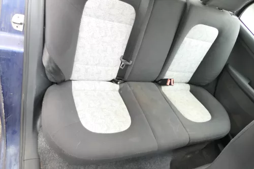 Fabia 6Y Combi Rückbank Rücksitzbank Sitz Rücksitz hinten schwarz silbergrau (176186)