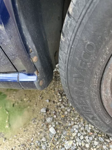 Skoda Fabia 6Y Kotflügel vorne rechts blau LF5U auch Kombi Facelift (176194)