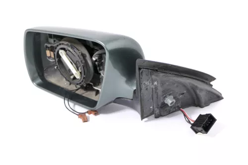 Audi A6 4Z Allroad Spiegel Außenspiegel links elektrisch grau grün LY6J ohneGlas (176259)