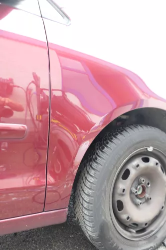 VW Polo 9N3 Kotflügel vorne rechts rot braun LC3R (176349)