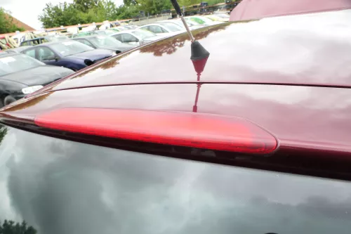 VW Polo 9N Fun Heckklappe Kofferraumklappe Klappe hinten Scheibe rot LC3R (176355)