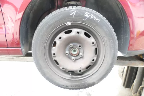 4x Polo 9N Felgen Reifen 165/70 R14 81T Allwetterreifen 5jx14H2 ET35 ca. 5-7mm (176360)