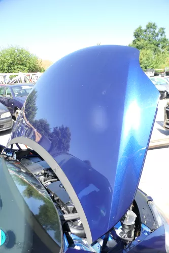 VW Golf 6 5M 521 Plus Motorhaube Haube Klappe vorne blau LD5Q (176479)