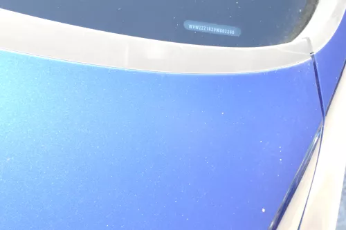 VW Golf 6 5M 521 Plus Motorhaube Haube Klappe vorne blau LD5Q (176479)