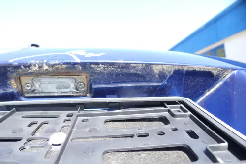 VW Golf Plus 5M Heckklappe hinten Kofferraumklappe Scheibe blau LD5Q - Rost (176492)