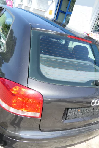 Audi A3 8P 2/3-Türer Heckklappe Klappe hinten grau braun LZ7L 2/3-Türer Scheibe (176514)