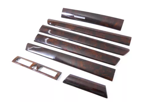 Audi A6 4B C5 Verkleidung Klappe Abdeckung Dekor Holz Optik Nußbaum Blende (176598)