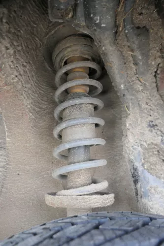 2x Polo 6N2 Federbein Feder Federn Stoßdämpfer links + rechts - hinten (176654)