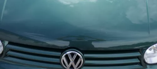 VW Golf 4 1J Motorhaube Haube Klappe vorne grün LC6M Frontklappe (176668)