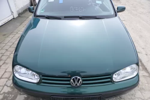 VW Golf 4 1J Motorhaube Haube Klappe vorne grün LC6M Frontklappe