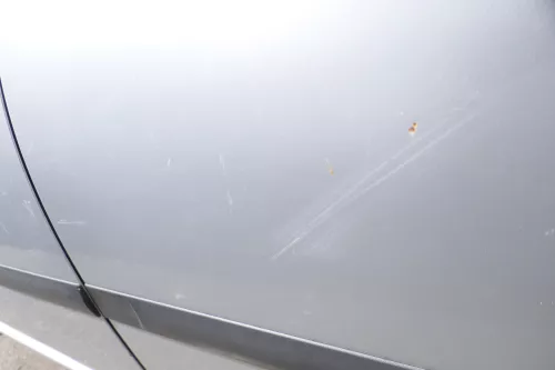 Seat Ibiza 6L Tür 4/5-Türer hinten links grau silber LS7N - ohne Anbauteile (176687)