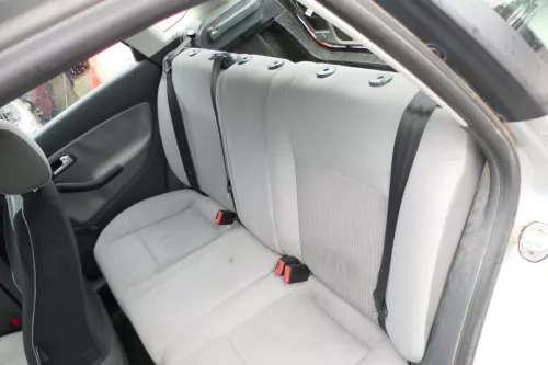 Ibiza 6L Rückbank Rücksitzbank Sitz OHNE Kopfstütze Sitzbank 3-Punkt Sitze grau (176697)