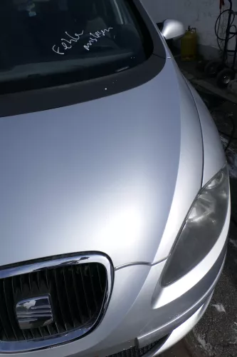 Seat Altea 5P Motorhaube Klappe vorne grau LS7N silber (176738)