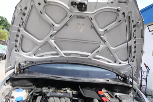 Seat Altea 5P Motorhaube Klappe vorne grau LS7N silber (176738)