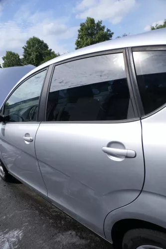 Seat Altea 5P Tür hinten links grau silber LS7N - ohneAnbauteile (176744)