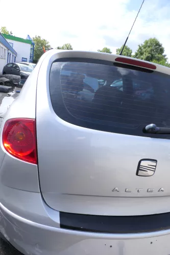 Seat Altea 5P Heckklappe mit Scheibe Klappe hinten grau silber LS7N (176746)
