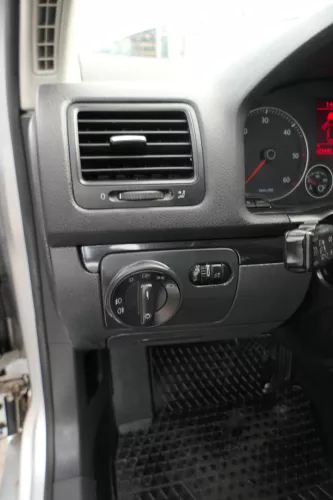 VW Golf 5 1K Verkleidung Abdeckung Dekor links + rechts - schwarz/onyx