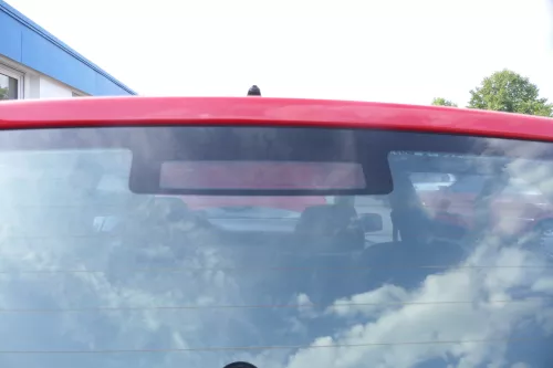 VW Polo 6N Heckklappe Klappe hinten Kofferraumklappe mit Scheibe rot LP3G (177015)