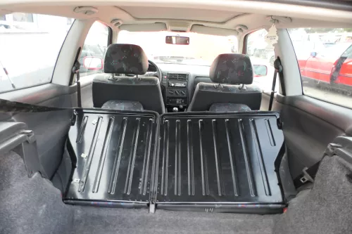 VW Polo 6N 6N2 Sitz Sitze hinten Rückbank Kopfstützen Lehne klappbar Sportsitz (177017)