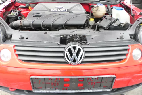 VW Lupo 6X Stoßstange vorne Frontstoßstange Stoßfänger rot LP3G (177049)
