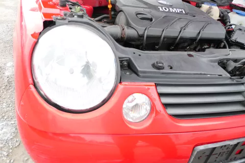 VW Lupo 6X Stoßstange vorne Frontstoßstange Stoßfänger rot LP3G (177049)