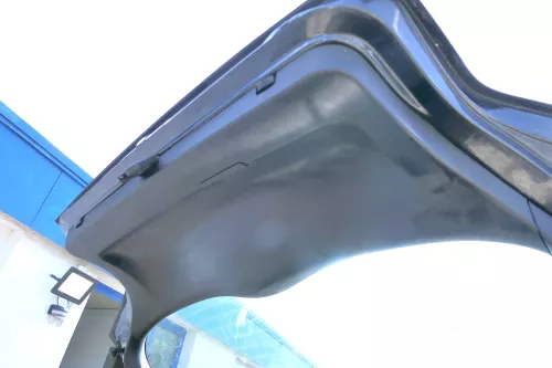 A3 8L bisBj.ca1999 Heckklappe Kofferraumklappe Klappe hinten schwarz LZ9U Scheib (177176)