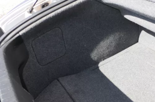 TT 8N Roadster Verkleidung Abdeckung Kofferraum Teppich Boden hinten links Seite