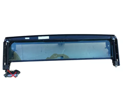 Audi TT 8N Cabrio Windschott Scheibe elektrisch Roadster Glas - schwarz