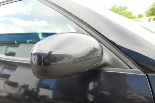 Roomster elektrischer Spiegel Außenspiegel rechts Glas original schwarz LF9R