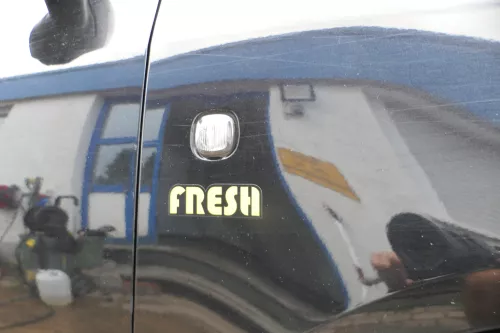 Skoda Fabia 5J Roomster  Kotflügel vorne rechts schwarz LF9R auch Kombi (177410)