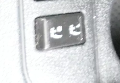 1x Roomster 5J Sitz Sitzheizung Schalter links /rechts 5J0963564B Knopf original