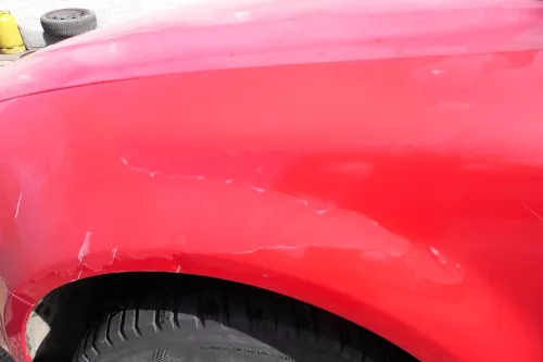 VW Passat 3B Kotflügel vorne links rot LY3D (177556)