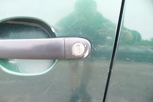 VW Golf 4 Bora Tür vorne links Fahrertür 4/5-Türer Kombi Variant grün LC6M (177630)