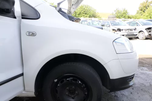 VW Fox 5Z Kotflügel vorne rechts weiß LB9A