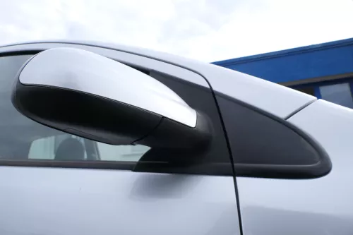 Fox 5Z manueller Spiegel Außenspiegel + Glas rechts silber LA7W grau mechanisch (177675)