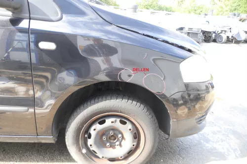 VW Fox 5Z Kotflügel vorne rechts schwarz LC9Z (177680)