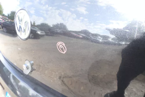 Fox 5Z Heckklappe Kofferraumklappe Klappe hinten +Scheibe schwarz LC9Z (177684)