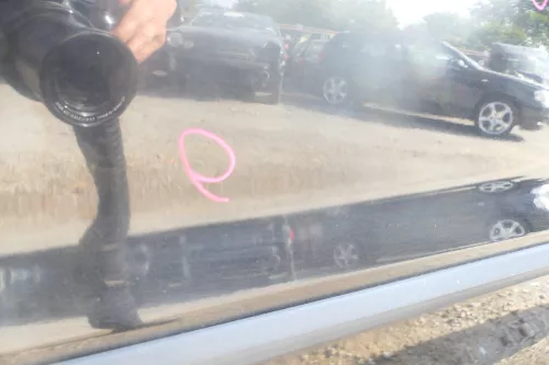 VW Fox 5Z Tür vorne links Fahrertür schwarz LC9Z (177686)