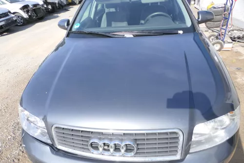 Audi A4 B6 8E Motorhaube Haube Klappe grau LX7Z +Grill