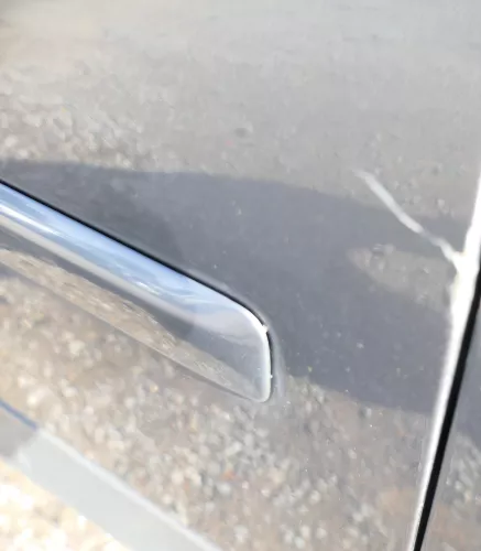 Audi A4 B6 8E nur Türblatt vorne rechts Beifahrertür grau LX7Z Kombi+Limo Tür (177700)