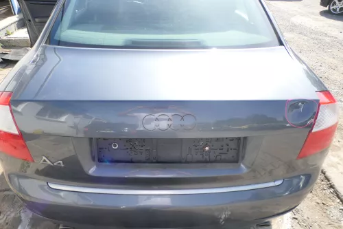 Audi A4 B6 8E Limousine Limo Heckklappe Klappe hinten grau LX7Z  - DELLE !!!