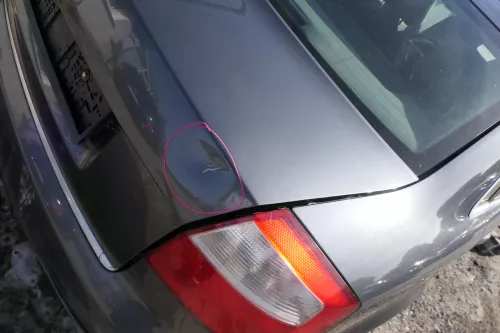 Audi A4 B6 8E Limousine Limo Heckklappe Klappe hinten grau LX7Z  - DELLE !!! (177728)