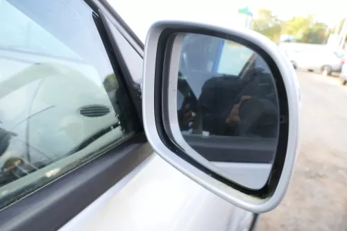 VW Passat 3B 3BG elektrischer Spiegel Außenspiegel rechts Glas grau silber LB7Z (177809)